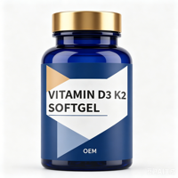 Capsules de Vitamine D OEM à Absorption Élevée – Complément Alimentaire pour l'Apport Quotidien en Vitamines et la Soin Corporel