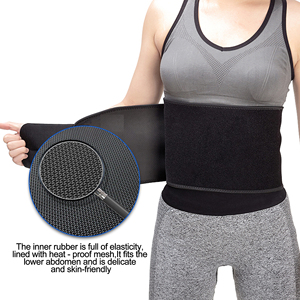 <span class=keywords><strong>Ceinture</strong></span> <span class=keywords><strong>de</strong></span> sudation amincissante en néoprène respirante pour entraînement fitness et sauna, pour femmes et hommes - Product Image 3