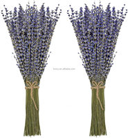 Pabrik disesuaikan tas benih kering kantong Sachet batang buket bundel bunga kering Lavender