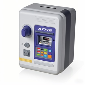 <span class=keywords><strong>Tirelire</strong></span> en plastique de haute qualité, machine automatique pour enfants, coffre-fort à pièces, mini distributeur automatique de billets, <span class=keywords><strong>tirelire</strong></span> électronique en PVC - Product Image 3