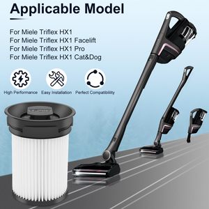Offres Spéciales <span class=keywords><strong>HX1</strong></span> Facelift et HX2 Filtres d'aspirateur Accessoires de filtre à poussière pour les séries Miele Triflex <span class=keywords><strong>HX1</strong></span> et HX2 - Product Image 6