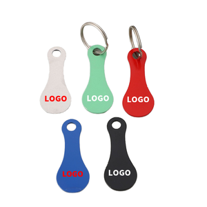 Portachiavi Token carrello acquisto personalizzato in acciaio inox di alta qualità rendere il tuo carrello gettone portachiavi - Product Image 1