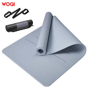 Esterilla de yoga Woqi de 6 mm, EVA, color azul marino, ligera, plegable, para fitness, danza, yoga, unisex - Product Image 1