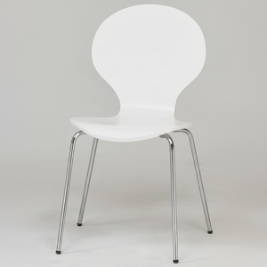 Sillas de Comedor Apilables de Madera de Diseño Nórdico Moderno CHAO CHING AB-027, Muebles para el Hogar para Uso en la Cocina - Product Image 1