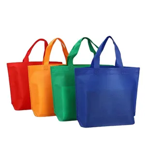 Tas jinjing tanpa anyaman dapat dipakai ulang tas belanja belanja belanja tas non-tenun ramah lingkungan untuk persediaan eceran