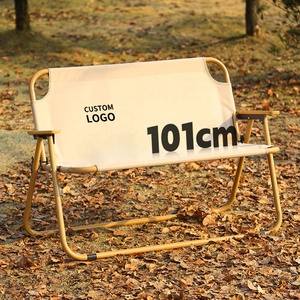 Silla de camping exterior plegable doble extendida personalizada SILLA DE exterior impermeable y duradera - Product Image 3