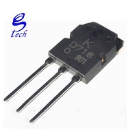 Haute puissance D718 Transistor alimentation sonore 10A 120V TO-3P KTD718 amplificateur de puissance Audio Transistor paire Tube