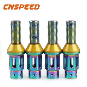 น็อตล้อไทเทเนียมอัลลอยด์แบบกลวง CNSPEED M14x1.5 สำหรับอัพเกรดดุมล้อ - Product Image 1
