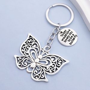 La moda de <span class=keywords><strong>hoy</strong></span> sería un buen día para ser mariposa. Llavero mariposa - Product Image 3