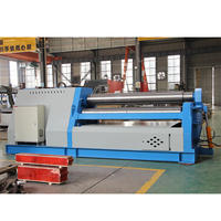 Machine à cintrer les tôles à 4 rouleaux automatique à cadre rigide pour une fonctionnement stable dans la fabrication métallique