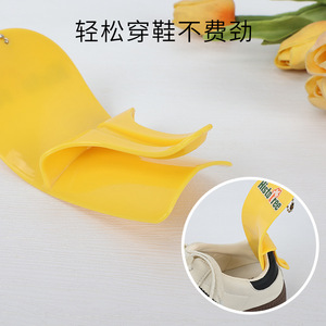 Histotree Mini <b>Hook</b> Shoehorn Plastic 10.7 Inch Curved Shoe Wearing Aid For Hotel Business Gift - Product Image 4
