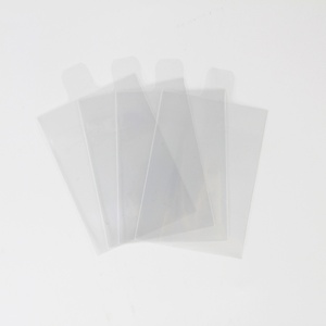 Modern Transparent Card Sleeves Custom Logo Clear <b>Protectors</b> for Baseball Sports Trading Card Collection - Product Image 2