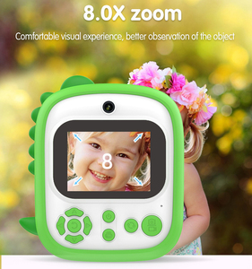 Kinder Sofortbildkamera mit 8-fach Zoom - 12MP Dinosaurier-Design Digitalkamera, Wasserdichte Kinder-Spielzeugkamera S1 - Product Image 6