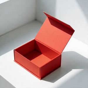 Custom Gift <b>Box</b> Rigid Paperboard Matt Lamination Embossing Magnetic Eva Liner - Product Image 2