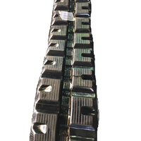 250x48.5x84K Mini bagger Baumaschinen Gummi Crawler Gummi kette