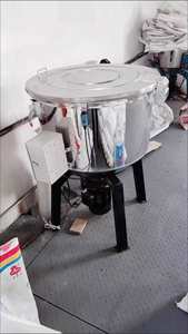 Mélangeur de Couleurs Vertical Automatique en Acier Inoxydable avec PLC pour Granulés Plastiques, Conception Mobile, Capacité 100 kg/h - Product Image 6