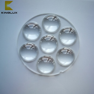 เลนส์ออปติคอล LED แบบแผ่นสะท้อนแสงแบบชิ้นเดียวขนาด102มม. สำหรับไฟ LED โปรเจคเตอร์ - Product Image 4