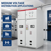 Unidad Principal de Distribución de Energía Interior Multipanel HXGN15-12 con Alimentador de Entrada y Protección de Transformadores
