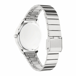 นาฬิกาข้อมือผู้หญิง Seiko ทรงเหลี่ยม สไตล์ธุรกิจ เรียบหรู ดูวินเทจ กันน้ำ 10 เมตร สายสแตนเลส สตีล  ระบบควอตซ์  หน้าปัดกระจก - Product Image 6