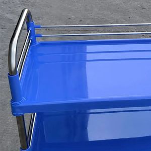 Chariot d'instruments hospitaliers MS-T70 en acier et plastique pour soins infirmiers - Product Image 3