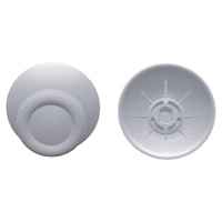 EXtremeRate Original Noir Bouton Collant Thumbstick Poignées Joystick Remplacement Thumb Stick pour PS5 & PS4 Controller
