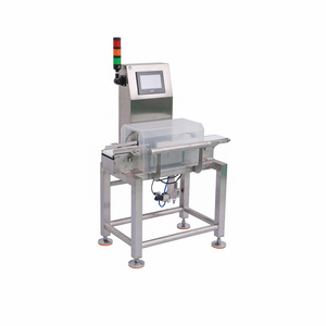 Ligne d'emballage pour les collations ensachées, vérificateur de poids <span class=keywords><strong>final</strong></span> pour les emballages de barres chocolatées, vérificateur de poids à grande vitesse - Product Image 6
