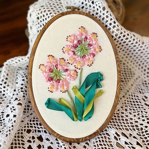 Kits de Bordado Hechos a Mano para Principiantes Adultos, Tela de Algodón con Patrón de Flores, Hilo de Bordado de Poliéster, Marca XIXI - Product Image 5