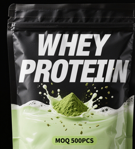 Sacs à fermeture éclair refermables imprimés sur mesure pochettes debout écologiques avec fermeture éclair pour paquet de supplément - Product Image 5