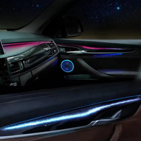 Kit de Conversión de Luz Ambiental Dinámica para Automóvil Starry Galaxy, Lámpara de Atmósfera para Decoración Interior, para BMW X5 X6 F15 F16 2014-2018