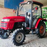 Tractor Agrícola de 55HP con Motor Diésel de 4 Cilindros y Caja de Cambios, Implementos Completos en Venta