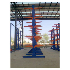 Heavy Duty <span class=keywords><strong>cantilever</strong></span> Kệ hai mặt lưu trữ giá công nghiệp kho Hệ thống kệ - Product Image 6