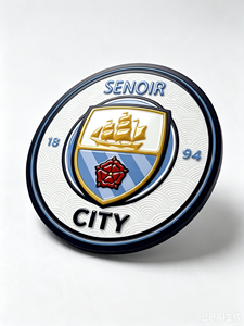 ตราสัญลักษณ์โลหะขัดเงาแบบคลาสสิก SENOIR City UV Heat Transfer 3D สำหรับตกแต่ง - Product Image 3