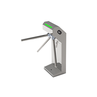 Tourniquet RFID avec contrôle d'accès, tourniquet professionnel à trépied, prix du tourniquet de circulation piétonne, portail de tourniquet portable