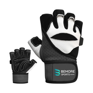 Gants d'entraînement en cuir rembourrés sur mesure pour la musculation, vente en gros de gants de fitness pour la gym et les sports, pour la musculation et l'exercice - Product Image 4
