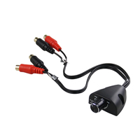 Amplificador Universal de Control de nivel RAC para coche, controlador de ecualizador estéreo de nivel de potencia, perilla para amplificador de Audio de coche, Subwoofer