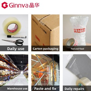 Nastro Adesivo Trasparente BOPP Ginnva in Rotoli Jumbo per Sigillatura e Imballaggio, <span class=keywords><strong>Alta</strong></span> Resistenza, per Spedizioni e Consegne, Vendita all'Ingrosso - Product Image 3