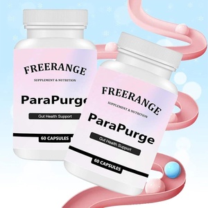 Capsules de Psyllium Husk ParaPurge (60 capsules/flacon) pour le nettoyage intestinal <span class=keywords><strong>et</strong></span> la santé digestive des adultes – Directement de l'usine - Product Image 3