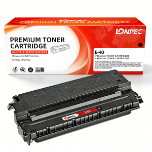 Cartouche de toner noir compatible <span class=keywords><strong>Canon</strong></span> E-40 à utiliser pour <span class=keywords><strong>Canon</strong></span> PC140/150/160/170/<span class=keywords><strong>300</strong></span>/310/320/325/400 - Product Image 1