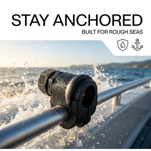 Passe-<span class=keywords><strong>câble</strong></span> marin étanche personnalisé en nylon noir pour pont de bateau, yacht, kayak – Raccord électrique - Product Image 2