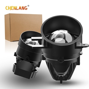 Projecteur de lentille Bi Led pour voiture, feu antibrouillard Led à double faisceau, 6500K 3000K, 3 pouces, étanche, 110W, pour <span class=keywords><strong>Toyota</strong></span> Nission et autres voitures - Product Image 2