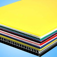 Services d'impression et de découpe de feuilles ondulées blanches à prix de gros pour panneaux publicitaires extérieurs résistants aux UV