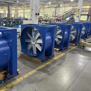 Ventiladores de flujo axial para horno de secado, alta humedad, 600mm de diámetro