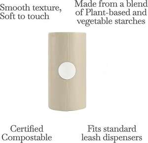 Bolsas para excremento de perro Huamaohengchun – 60 bolsas – 4 rollos de bolsas compostables a base de plantas - Product Image 2