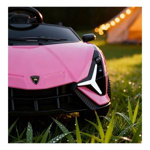 Auto Eléctrico para Niños, Juguete Montable con Respaldo Cómodo, Reproductor de Música MP3, Construcción Duradera de PVC para Niños de 3 a 12 Años - Product Image 2