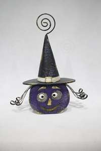 Moderno creativo decorazioni per la casa ornamenti vendita calda corvi neri gatti gufi in metallo regali di Halloween fabbrica all'ingrosso - Product Image 6