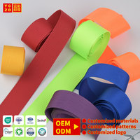 Sangle en polyester colorée OEM ODM en gros, 20 mm, avec logo et motif personnalisés, sangle imprimée pour sacs, produits pour animaux de compagnie, sacs à dos et vêtements