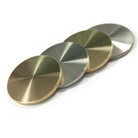 Pièces de monnaie vierges en laiton massif et acier inoxydable de 40 mm, 50 mm, 32 mm, personnalisables pour sublimation et gravure laser, vente en gros