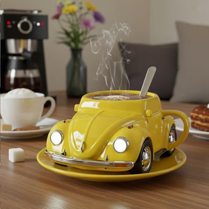 Nouvelle tasse à café en forme de scarabée, design créatif, cadeau idéal pour les amateurs de café et pour offrir lors de festivals - Product Image 4