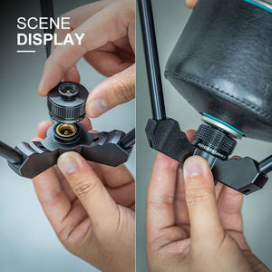 Adattatore per Bombole di <span class=keywords><strong>Gas</strong></span> da Campeggio Campingmoon con Logo Personalizzato, Convertitore per Valvole di <span class=keywords><strong>Gas</strong></span> Butano per Uso Esterno - Product Image 4