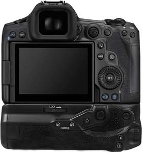 Poignée de batterie portable BG-R20 pour appareils photo EOS R5 Mark II/R6 Mark II/R6 Mark III, peut contenir 2 batteries lithium-ion rechargeables LP-E6P - Product Image 4